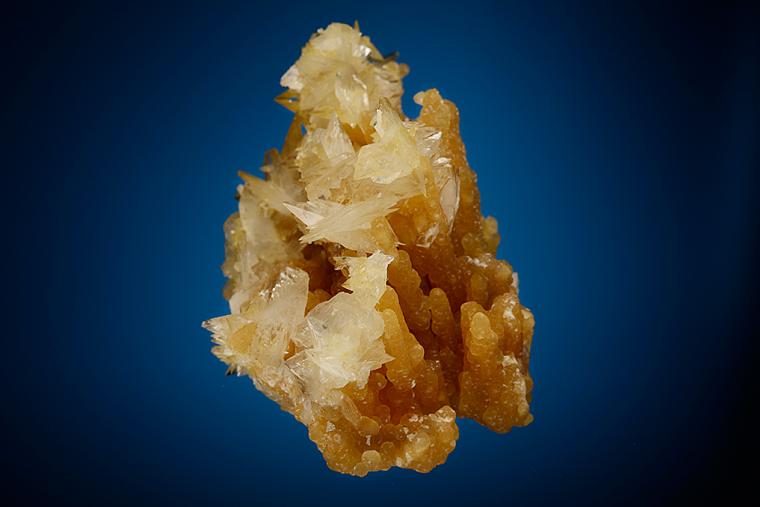 COLEMANITE on CALCITE